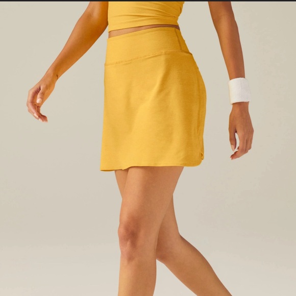 Beyond yoga movement skirt sunflower heather - Picture 2 of 2